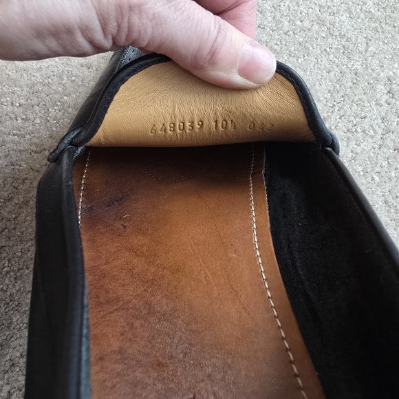 Gucci Interlocking G Web Driving Loafers Listed 10.5 Size, But Maybe UK Size - Picture 11 of 13
